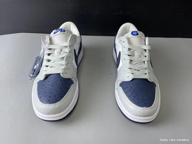 Cheap Husky Grey Blue 1 Jordan Navy Air CW8576-200 0715